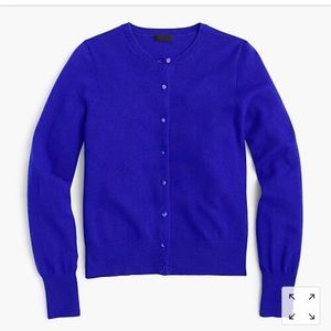 NWT J. Crew Italian Cashmere Cardigan, Size Small